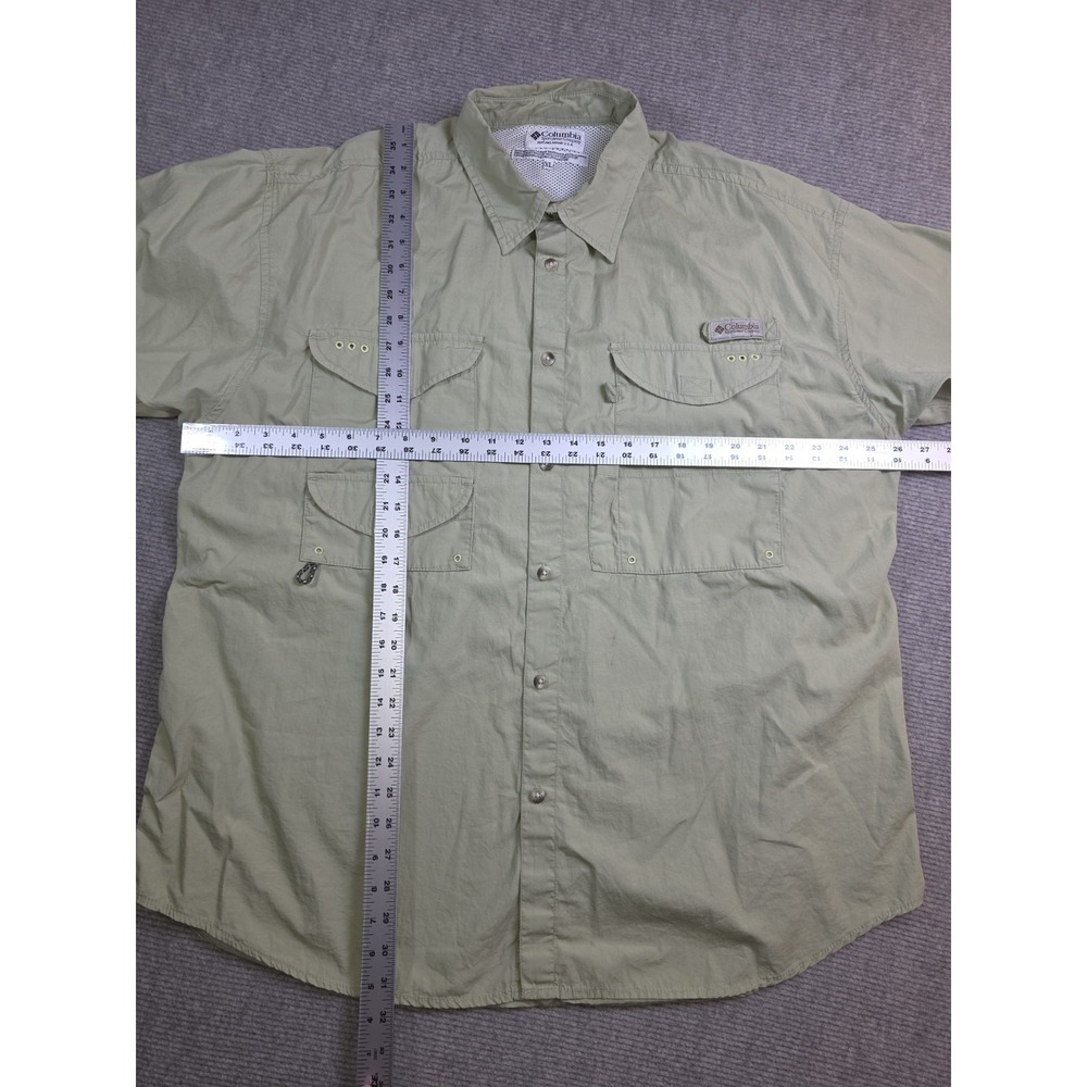Columbia Men's PFG Fishing Outdoors Camping Vented Back Lightweight Pockets XL - Picture 8 of 15